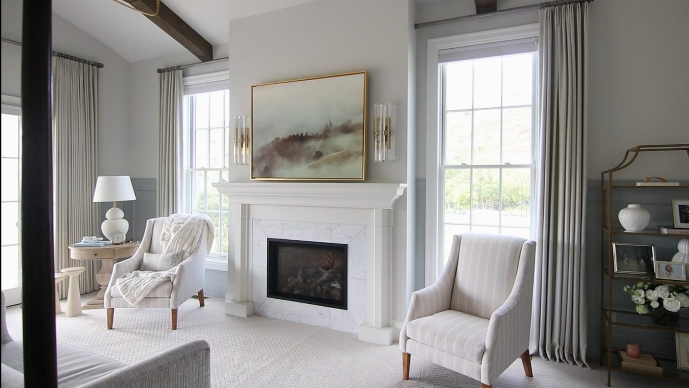 Uptown Drapes installed in a real home
